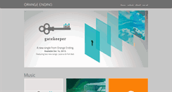 Desktop Screenshot of orangeending.com
