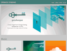 Tablet Screenshot of orangeending.com